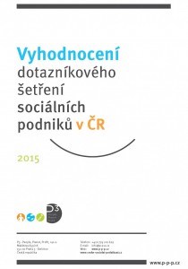 Dotazníkové šetření sociálních podniků 2015